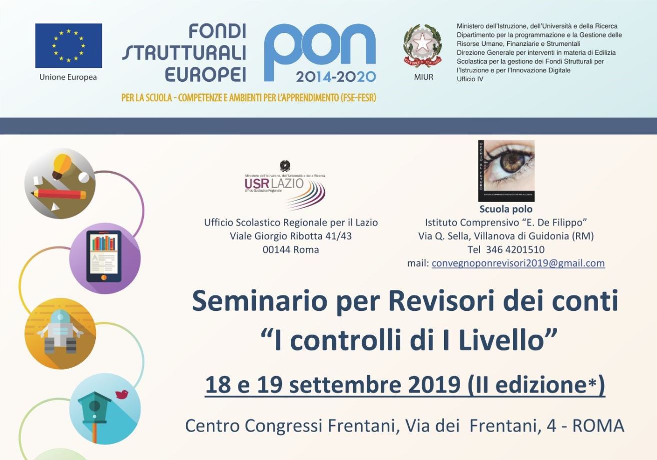 Seminario Per Revisori Dei Conti I Controlli Di I Livello Al Centro