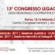 Legacoop Lazio Centro Congressi Frentani cooperazione congresso