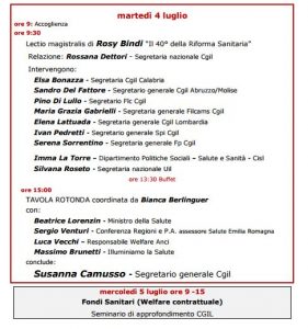 programma evento