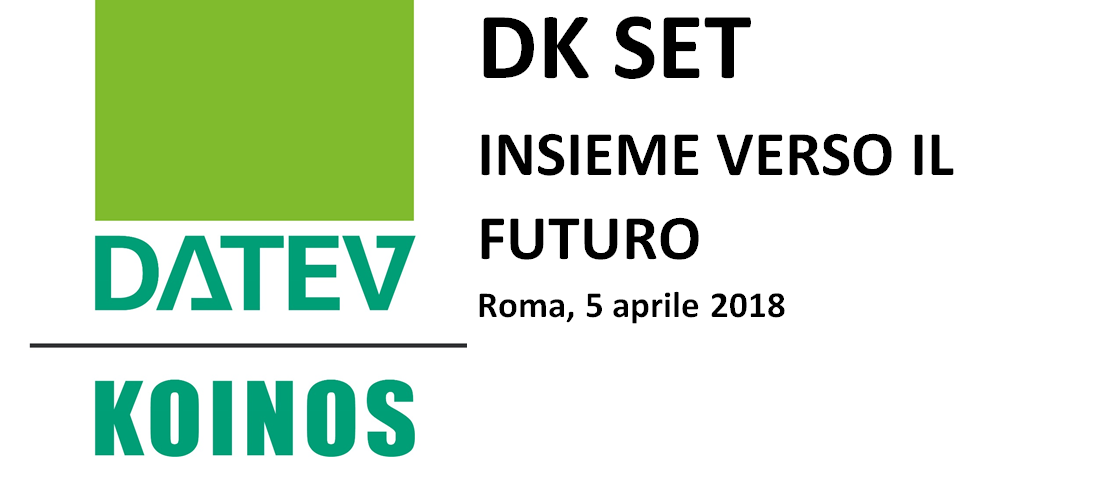 DATEV KOINOS 5 APRILE 2018