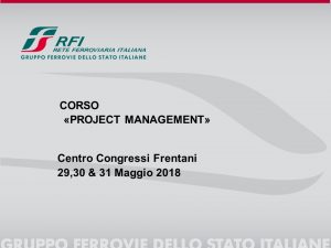 corso 29_31.05.18 Project Management