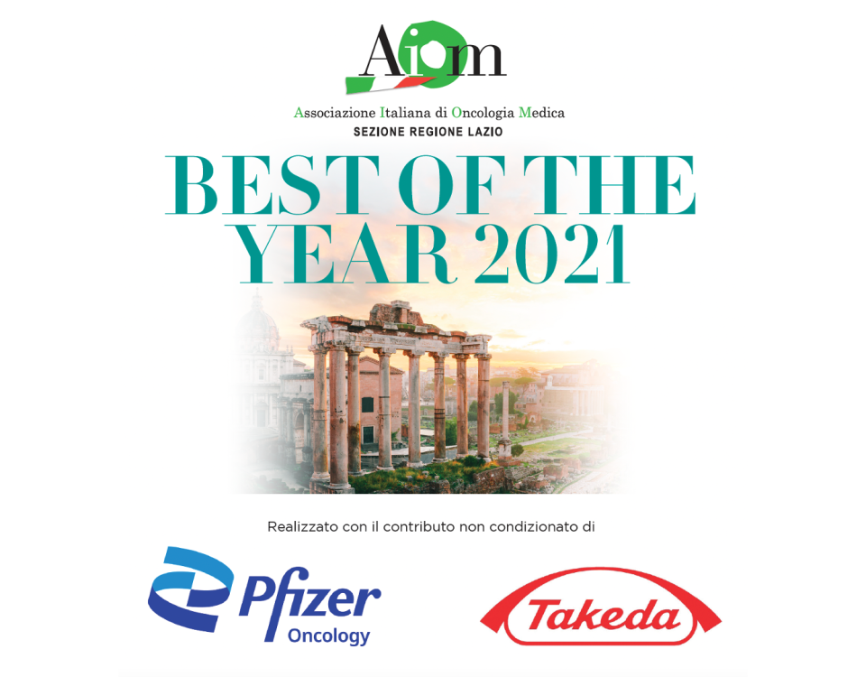 locandina dell'evento Aiom Lazio Best fo the year