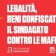 locandinaSpi Cgil Evento "Legalità, beni confiscati. Il sindacato contro le mafie" 11 maggio 2022