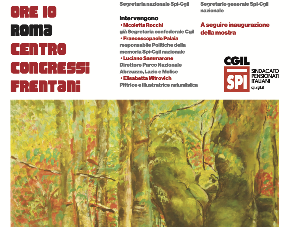 locandina evento Spi Cgil Natura Viva